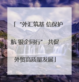 “外汇筑基 信保护航 银企同行” 共促外贸高质量发展