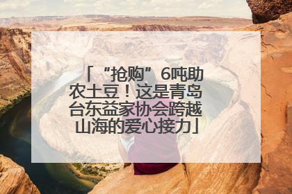 “抢购”6吨助农土豆！这是青岛台东益家协会跨越山海的爱心接力