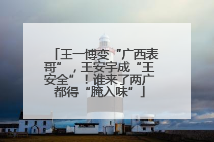王一博变“广西表哥”，王安宇成“王安全”！谁来了两广都得“腌入味”