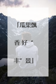 瓜果飘香 好“丰”景