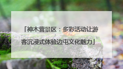 神木营景区：多彩活动让游客沉浸式体验边屯文化魅力