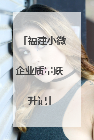 福建小微企业质量跃升记