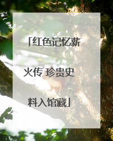红色记忆薪火传 珍贵史料入馆藏