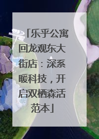 乐乎公寓回龙观东大街店：深系暖科技，开启双栖森活范本