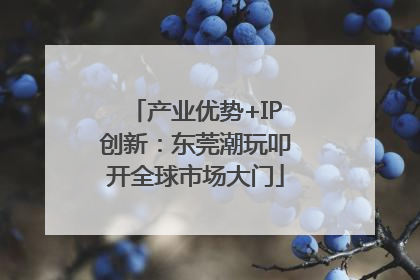 产业优势+IP创新：东莞潮玩叩开全球市场大门