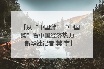 从“中国游”“中国购”看中国经济热力 新华社记者 樊 宇