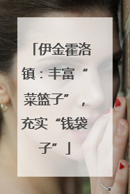 伊金霍洛镇：丰富“菜篮子”，充实“钱袋子”