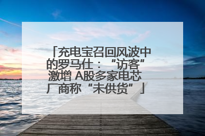 充电宝召回风波中的罗马仕：“访客”激增 A股多家电芯厂商称“未供货”