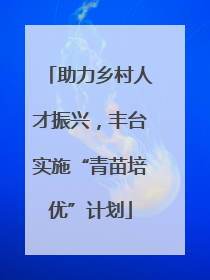 助力乡村人才振兴，丰台实施“青苗培优”计划