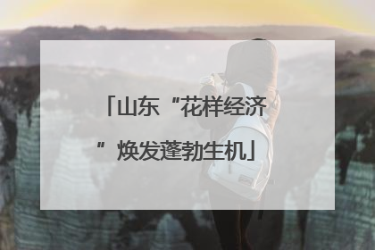 山东“花样经济”焕发蓬勃生机