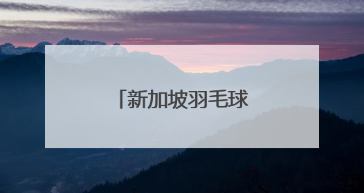 新加坡羽毛球公开赛：韩悦晋级女单八强