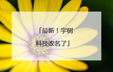 最新！宇树科技改名了