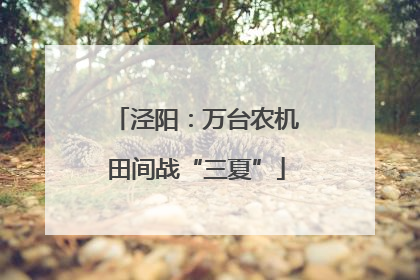 泾阳：万台农机田间战“三夏”