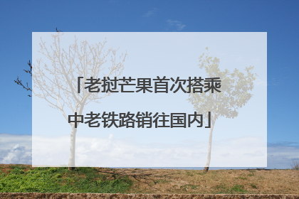 老挝芒果首次搭乘中老铁路销往国内