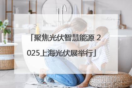 聚焦光伏智慧能源 2025上海光伏展举行