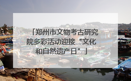 郑州市文物考古研究院多彩活动迎接“文化和自然遗产日”