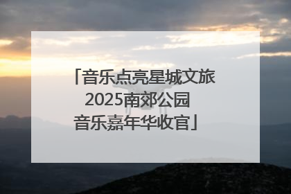 音乐点亮星城文旅 2025南郊公园音乐嘉年华收官
