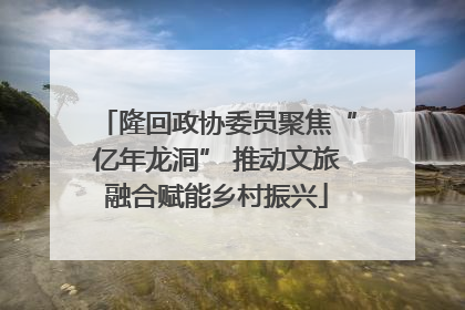 隆回政协委员聚焦“亿年龙洞” 推动文旅融合赋能乡村振兴